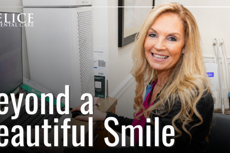 Patient smiling