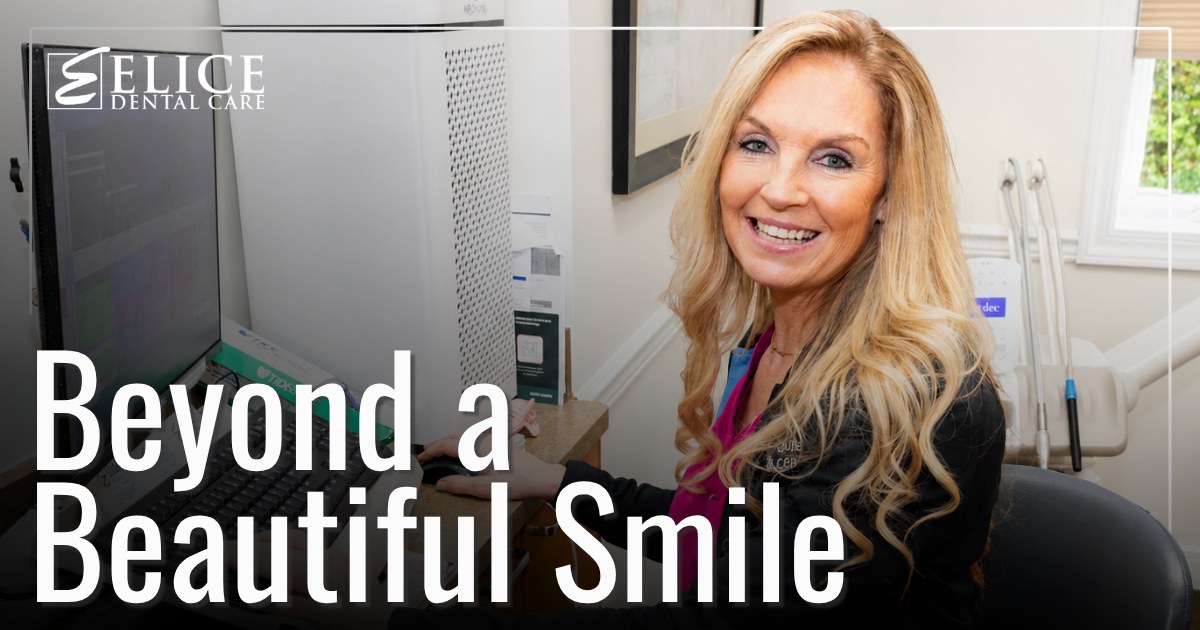 Beyond a Beautiful Smile Patient smiling